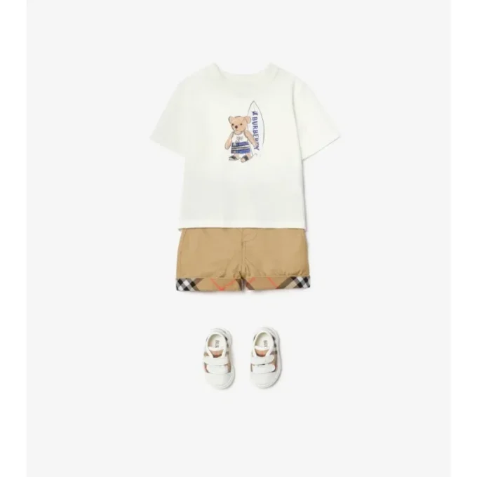 T-shirt in cotone Surfer Bear