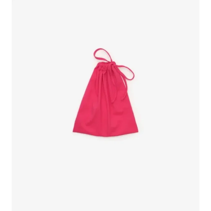 Top bikini con bordi a quadri