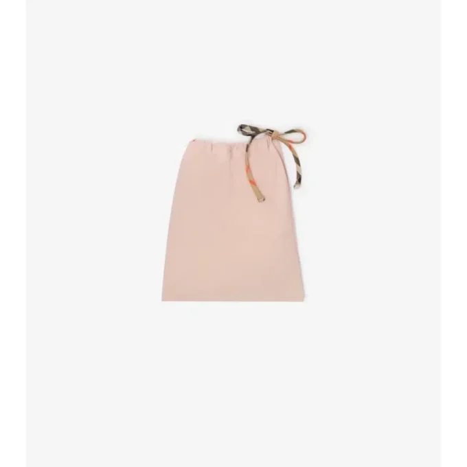 Top bikini con bordi a quadri