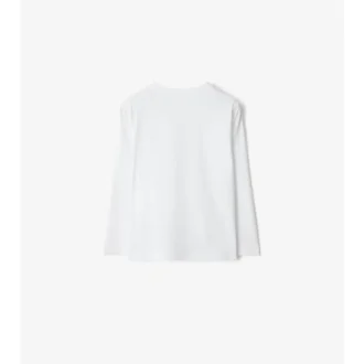 Top in cotone con orsacchiotto