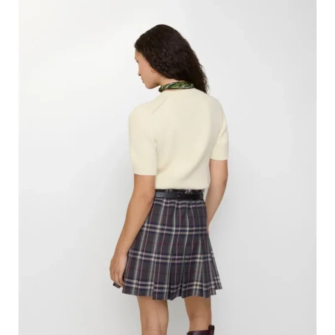 Top in lana e cashmere EKD