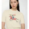 Top in lana EKD con ricamo a punto croce