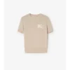 Top in misto lana e cotone EKD