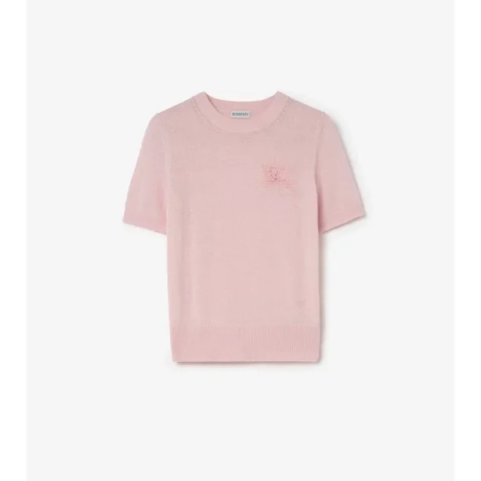 Top in misto lana e cotone EKD
