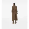 Trench Coat con lunga sciarpa in seta