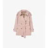 Trench Coat corto Fitzrovia in Tropical Gabardine