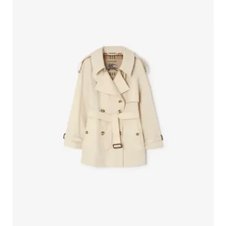 Trench Coat corto Fitzrovia in Tropical Gabardine
