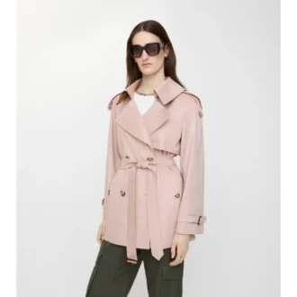 Trench Coat corto Fitzrovia in Tropical Gabardine
