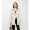 Trench Coat corto Fitzrovia in Tropical Gabardine