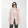 Trench Coat corto Fitzrovia in Tropical Gabardine