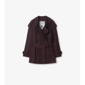 Trench Coat corto in Gabardine Fitzrovia