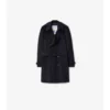 Trench Coat in cashmere di media lunghezza