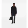 Trench Coat in cashmere di media lunghezza