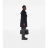 Trench Coat in cashmere di media lunghezza