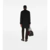 Trench Coat in cashmere di media lunghezza