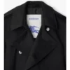 Trench Coat in cashmere di media lunghezza