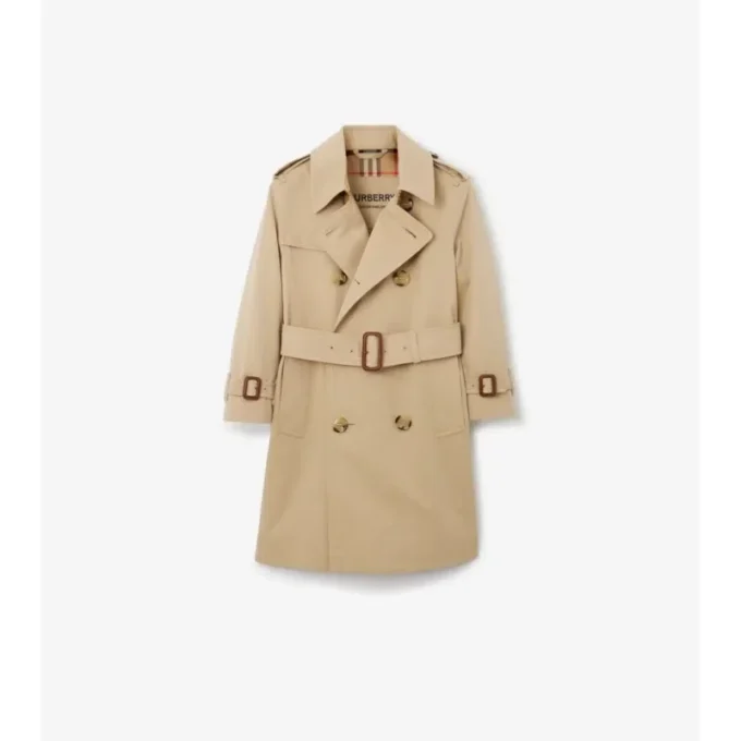 Trench Coat in gabardine