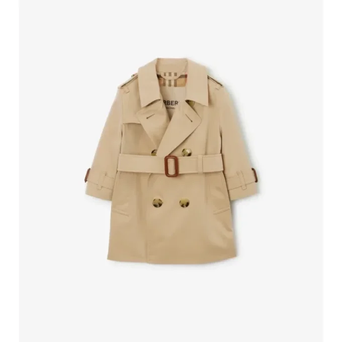 Trench Coat in gabardine