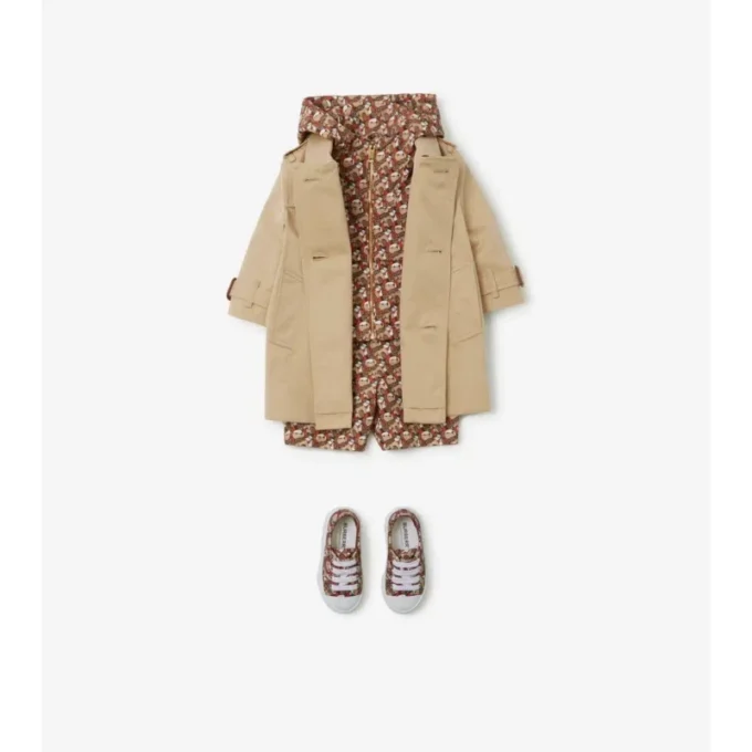 Trench Coat in gabardine