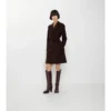 Trench Coat in gabardine Castleford di media lunghezza