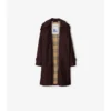 Trench Coat in gabardine Castleford di media lunghezza