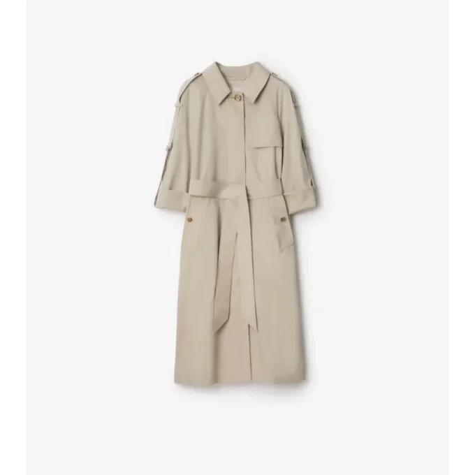 Trench Coat lungo e leggero