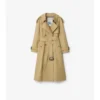 Trench Coat lungo Fitzrovia in Gabardine