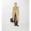 Trench Coat lungo Fitzrovia in Gabardine