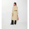 Trench Coat lungo in gabardine Fitzrovia con imbottitura
