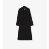 Trench Coat lungo in tela Trerose
