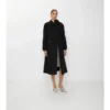 Trench Coat lungo in tela Trerose
