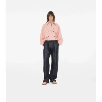Trench con cappuccio in Tropical Gabardine
