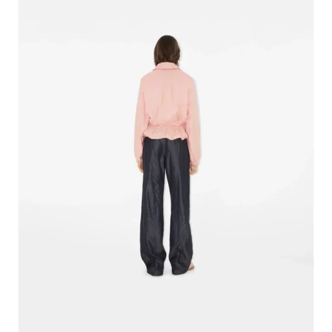 Trench con cappuccio in Tropical Gabardine