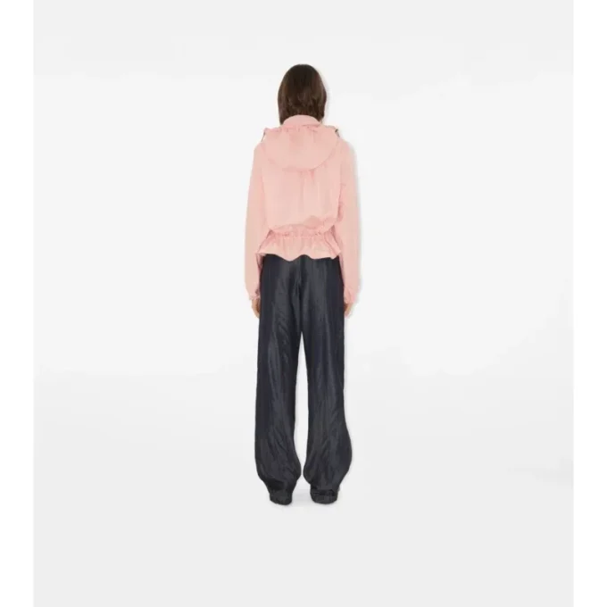 Trench con cappuccio in Tropical Gabardine