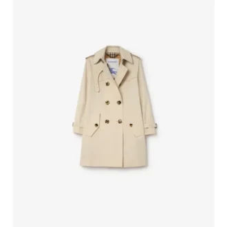 Trench corto Summerside in Gabardine 