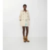 Trench corto Summerside in Gabardine 