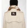 Trench corto Summerside in Gabardine 