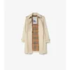 Trench corto Summerside in Gabardine 