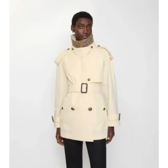 Trench Fitzrovia corto in cotone leggero