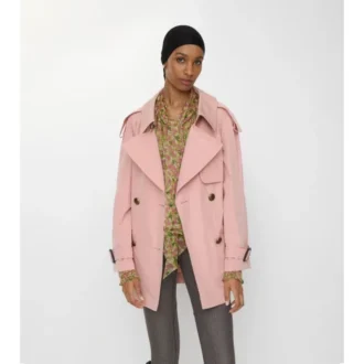 Trench Fitzrovia corto in cotone leggero