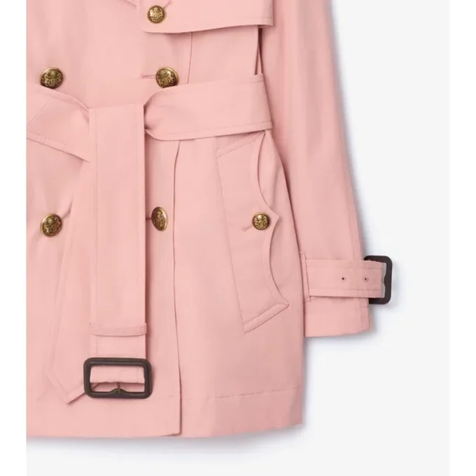 Trench Fitzrovia corto in cotone leggero