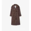 Trench Fitzrovia lungo in misto viscosa in stile barocco