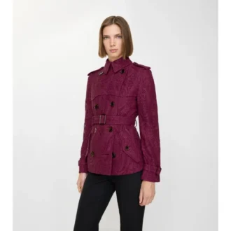 Trench Foxfield corto in pizzo Paisley