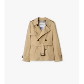 Trench in misto cotone