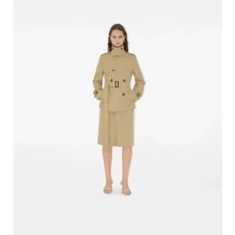 Trench in misto cotone