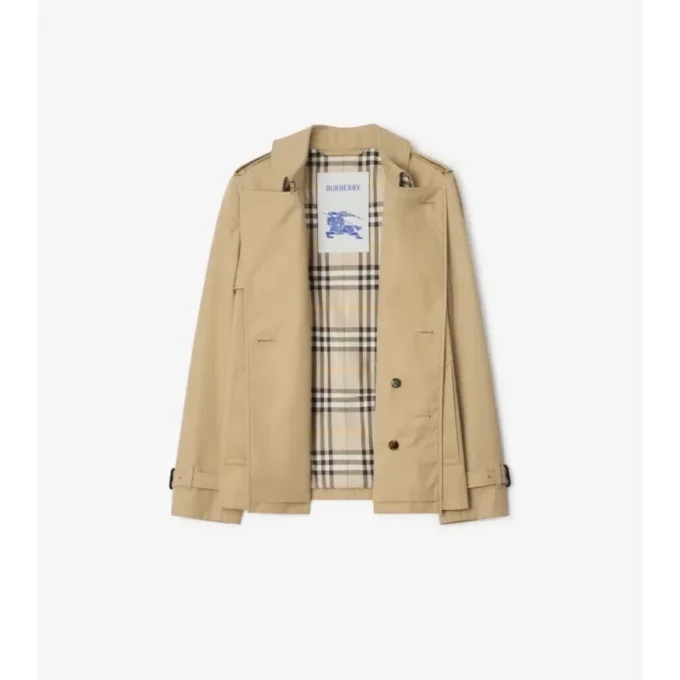 Trench in misto cotone