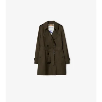 Trench Kensington corto in Tropical Gabardine