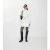 Trench Kensington corto in Tropical Gabardine