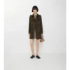 Trench Kensington corto in Tropical Gabardine