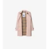 Trench Kensington corto in Tropical Gabardine